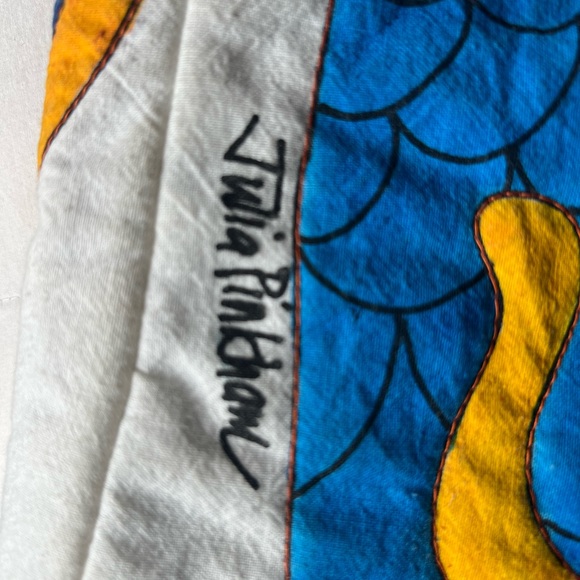 Julia Pinkham hand painted custom vest - Picture 4 of 13